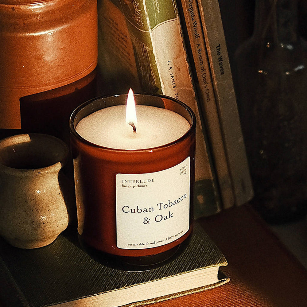 CUBAN TOBACCO & OAK SOY WAX CANDLE