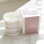 I AM ENOUGH VEGAN SOY WAX CANDLE