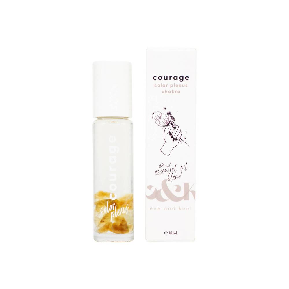 COURAGE CRYSTAL CHAKRA ROLLER