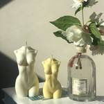 LARGE VENUS BUST CANDLE WHITE